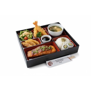 B1. Bento Box A Salmon Teriyaki
