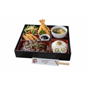 B1. Bento Box A Beef Teriyaki