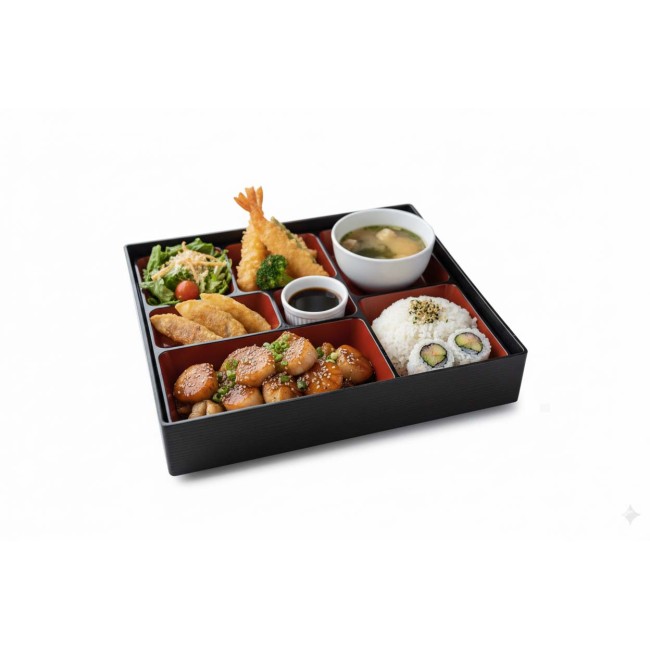 B1. Bento Box A Seafood Teriyaki