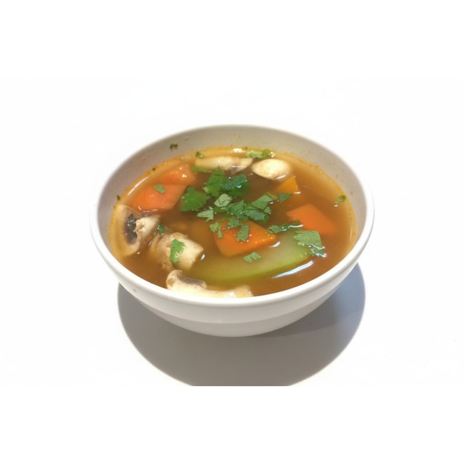 S02. Tom Yum Soup (Vegetable)