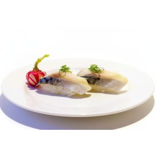 SC5. Mackerel (Saba) Sushi (2pcs)