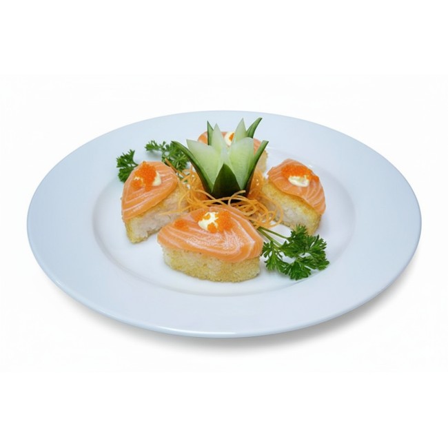 Salmon Sushi Pizza