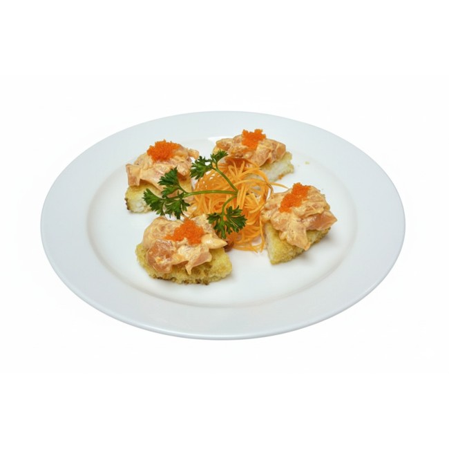 Spicy Salmon Sushi Pizza