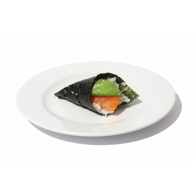 Avocado and Salmon Hand Roll