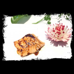 A23. Teriyaki Salmon (1pc)