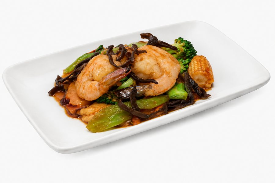 CC6. Kung Po with Shrimp