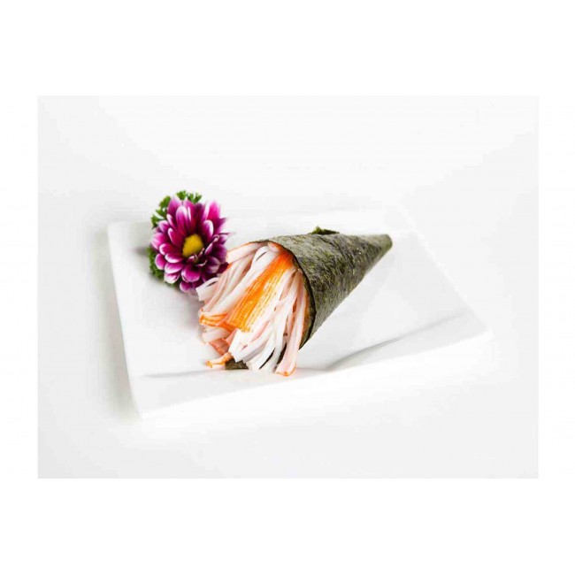 104. Crabmeat Hand Roll (1pc)