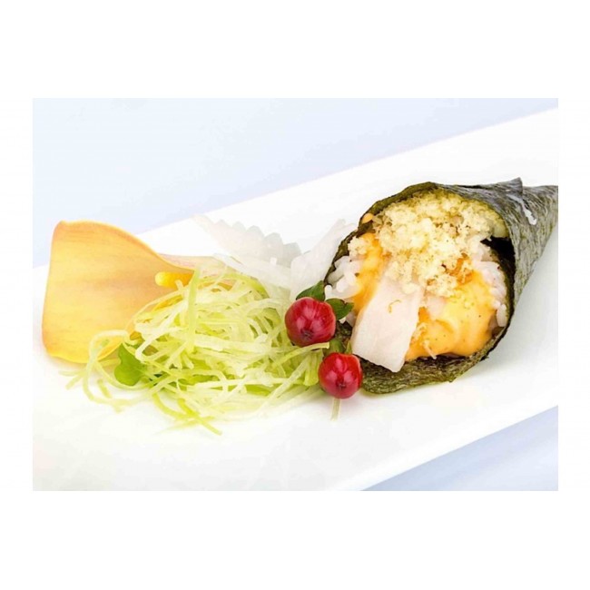 109. Spicy White Tuna Hand Roll (1pc)