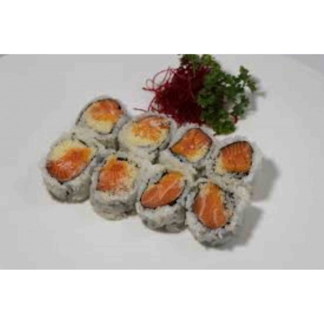124. Spicy Salmon Roll (8pcs)