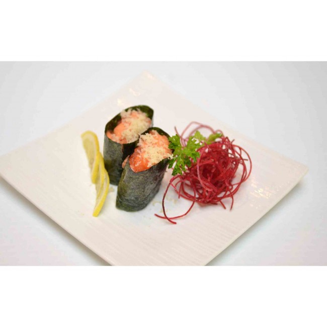 82. Spicy Salmon Sushi (1pc)
