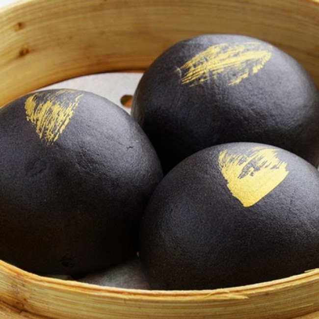 41. Black Sesame Egg Yolk Buns (3pcs)