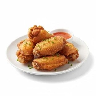 11. Deep Fried Chicken Wings (6pcs)
