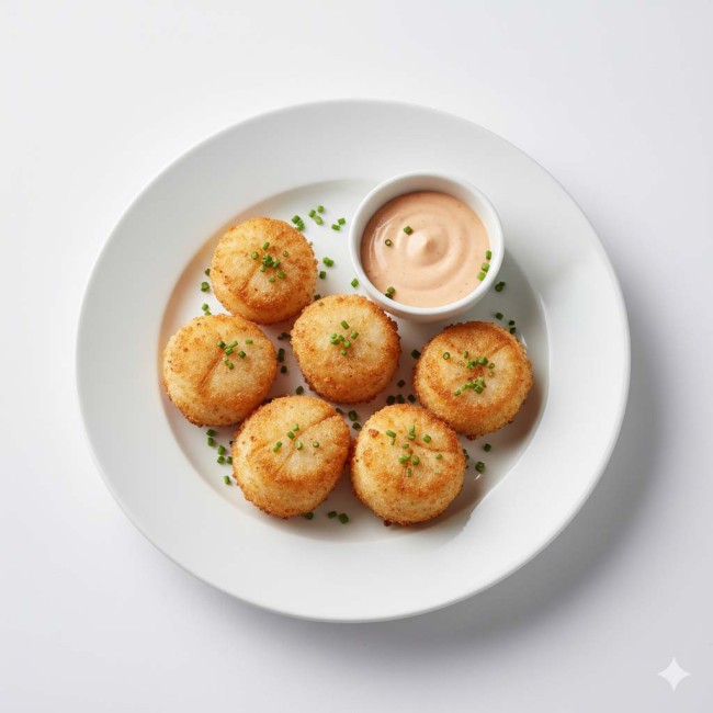 13. Deep Fried Scallops (6pcs)