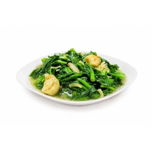 V37 蒜子瑤柱豆苗