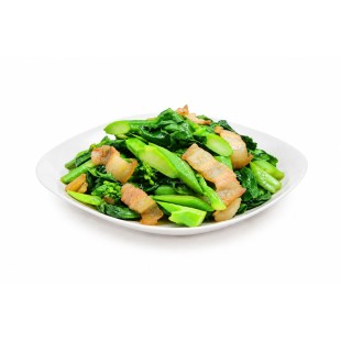 V11 鹹豬肉炒芥蘭