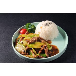 R117 豉汁涼瓜雞肉飯