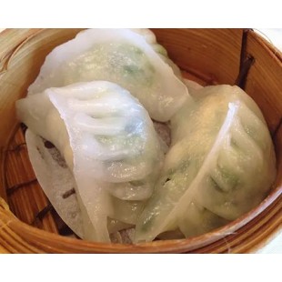 Steamed Shrimp & Chives Dumpling 3pcs