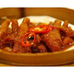 Steamed Chicken Feet w/ Oyster Sauce