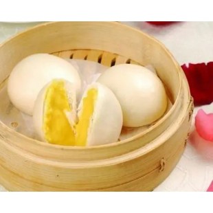 Steamed Salted Egg Yolk Bun 3pcs