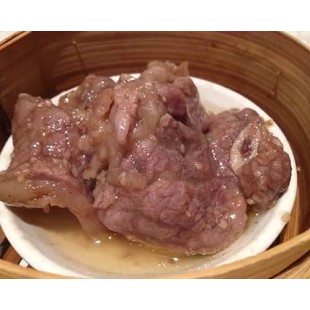 Steamed Short Ribs w Fruit Sauce