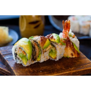 Black Dragon Roll (8pcs)