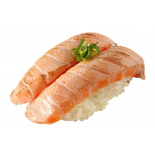 Fried Salmon Sushi (2pcs)