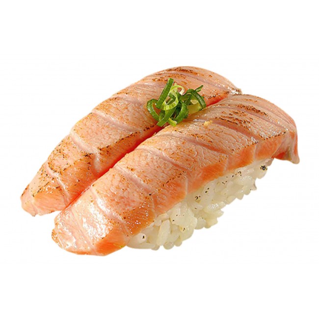 Fried Salmon Sushi (2pcs)