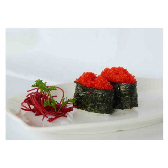Fly Fish Roe Sushi (2pcs)