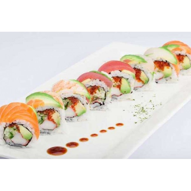 Rainbow Roll (8pcs)