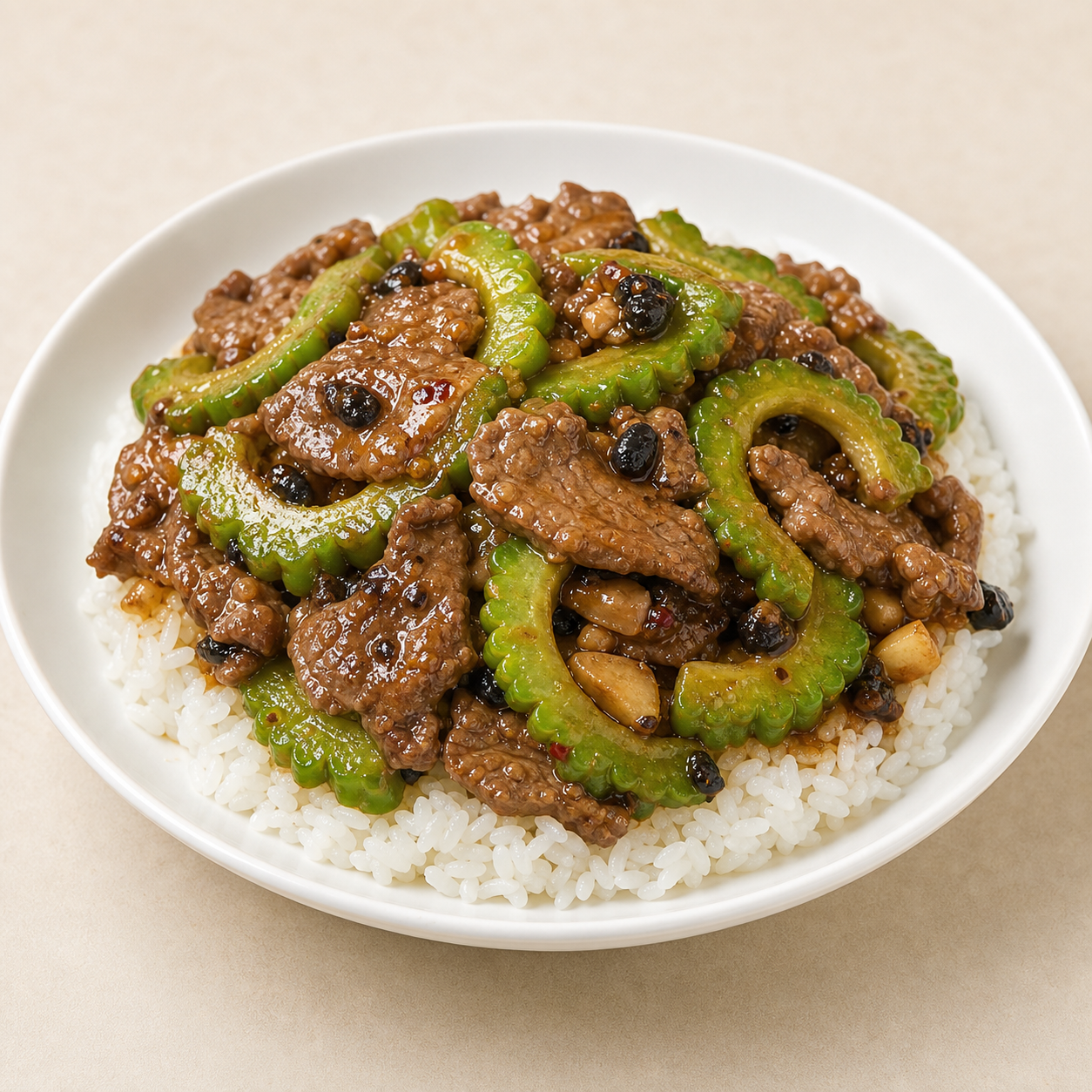F5 涼瓜牛肉飯