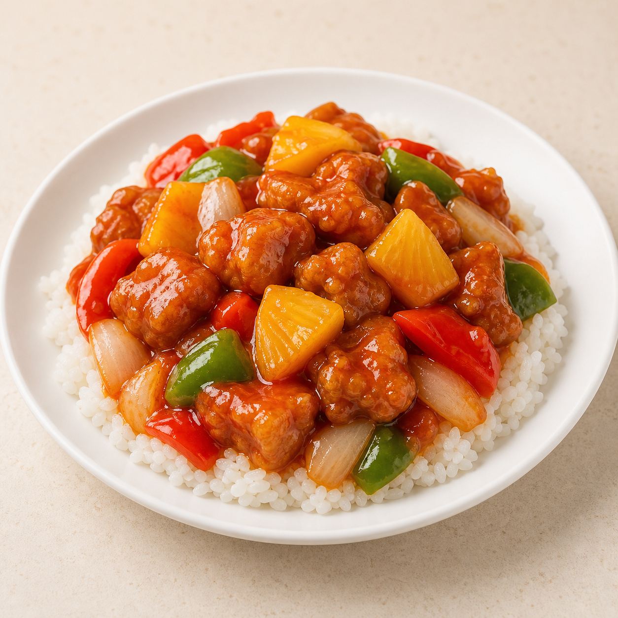 F7 咕噜肉飯
