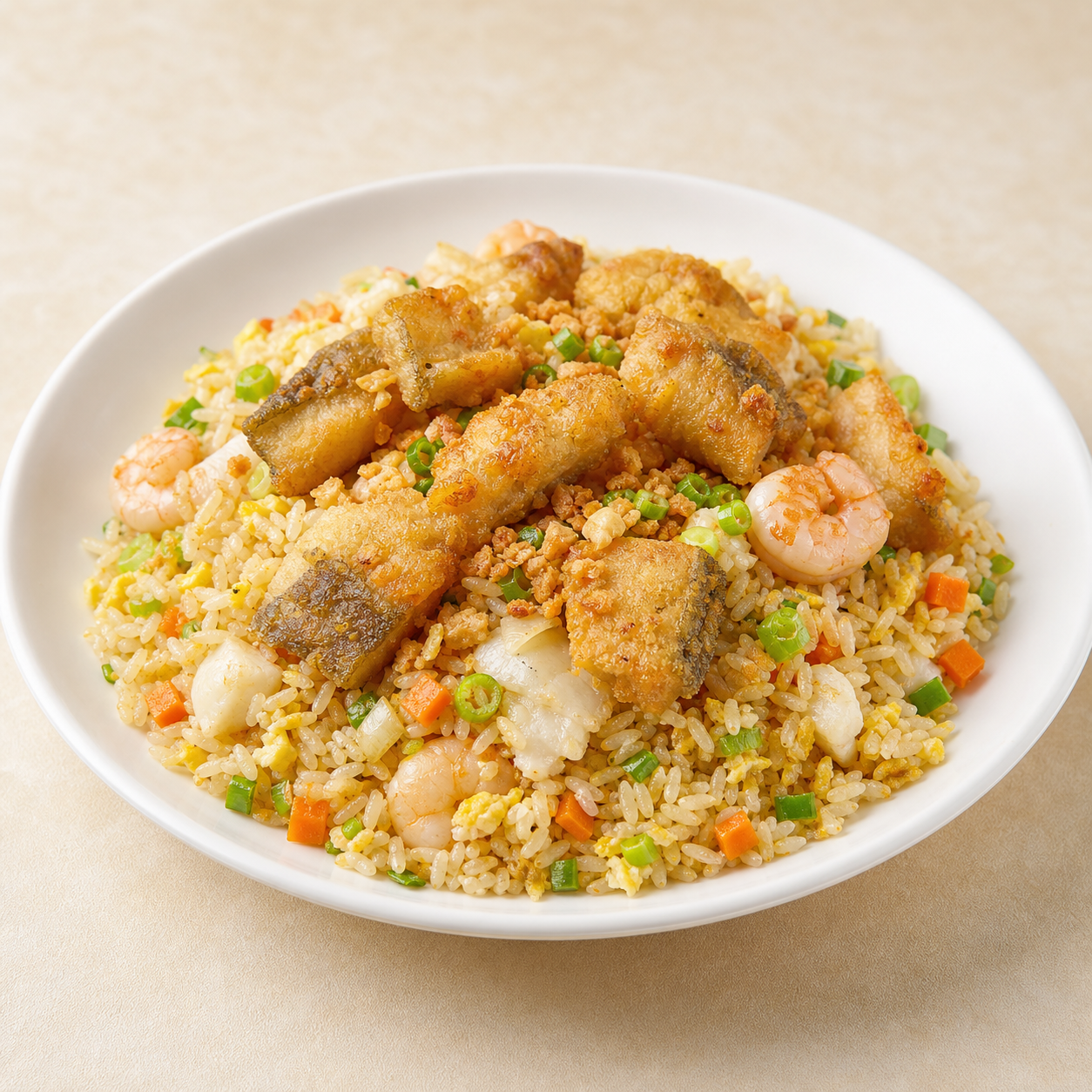 F9 脆皮魚米之鄉炒飯