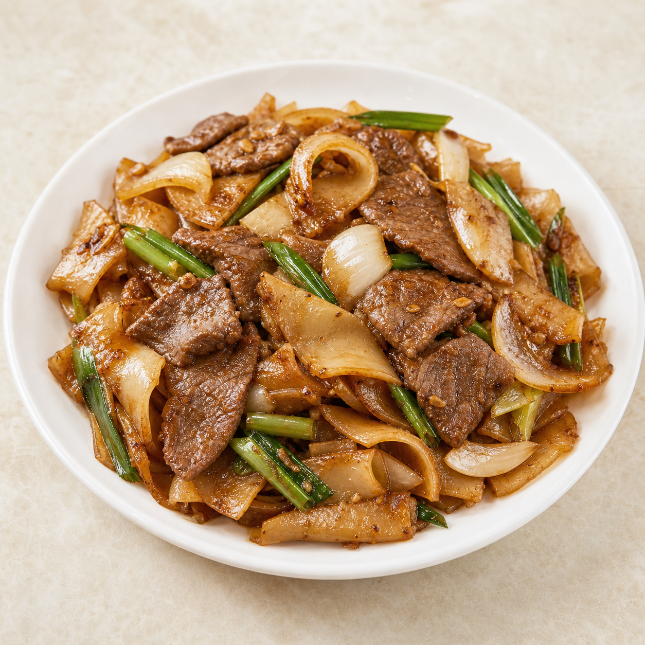F14 沙爹牛肉炒河粉