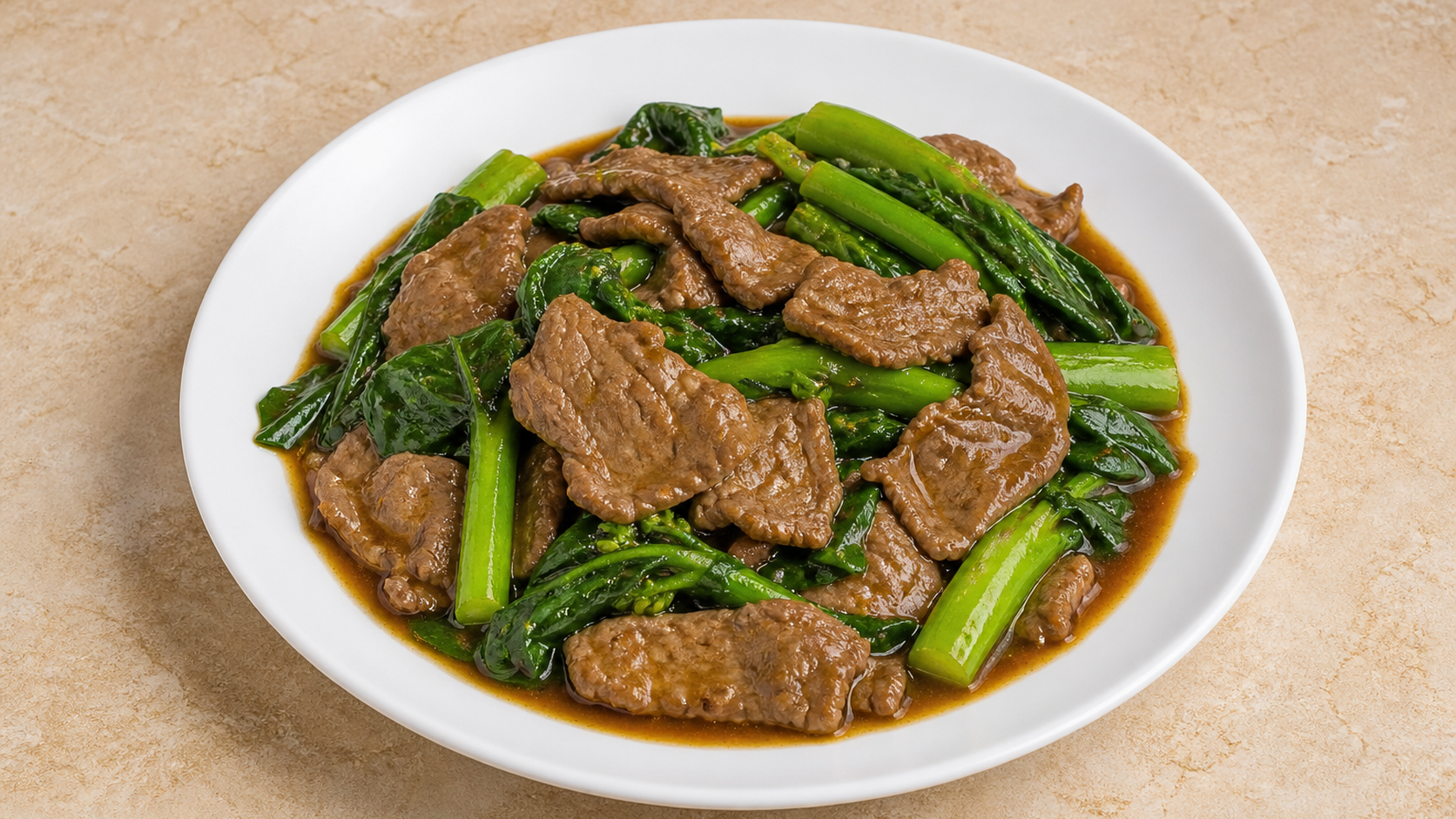Q12 芥蘭炒牛肉