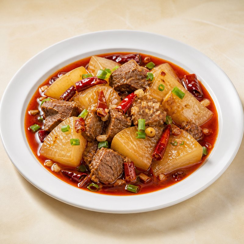 S13 麻辣牛肉蘿蔔