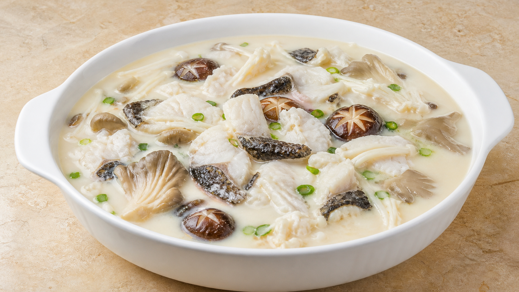 Y4 雜菌龍躉魚湯