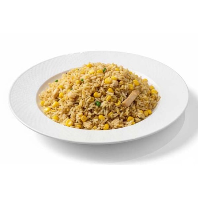 107 黃金鹹魚茸雞粒炒飯