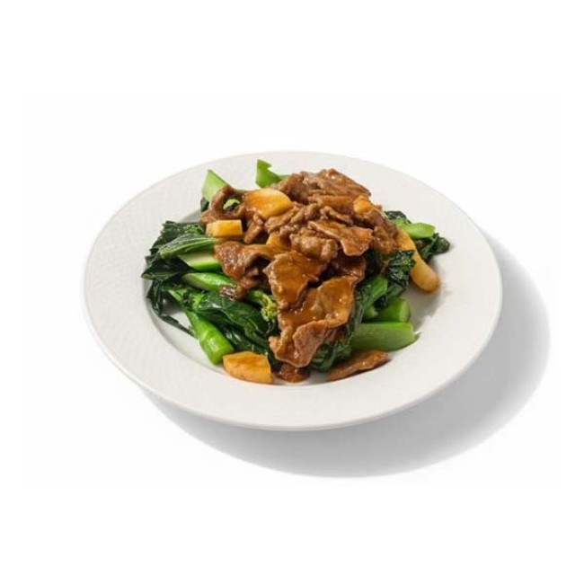 148 沙爹芥蘭牛肉 (含花生) 