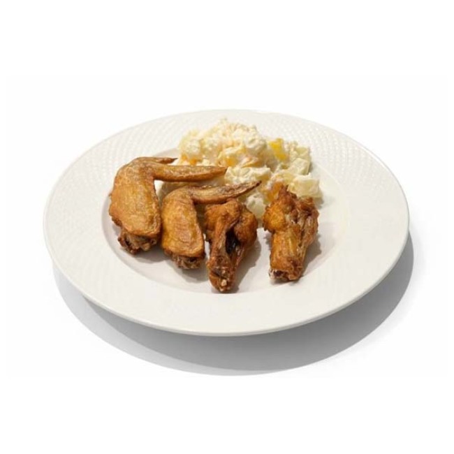 65 炸雞翼 (4件) 沙律