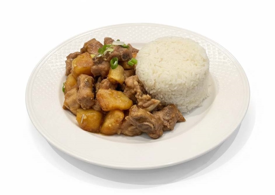 122 薯仔炆排骨飯