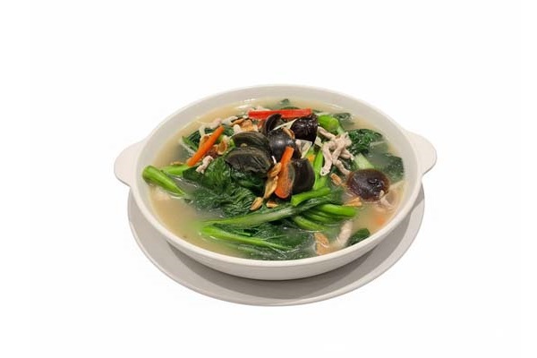 147 皮蛋上湯浸油菜心