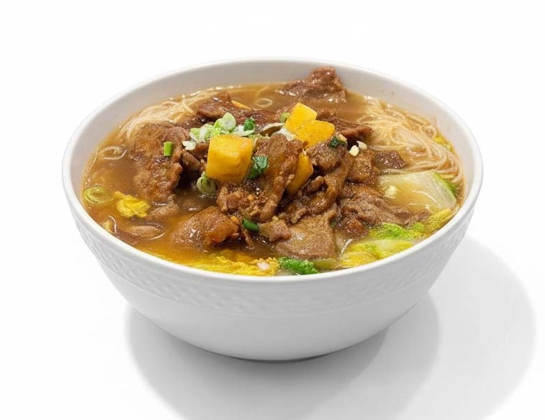 69 沙爹牛肉湯麵(含花生)