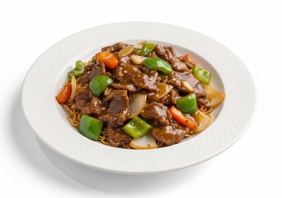 81 豉椒牛肉炒麵