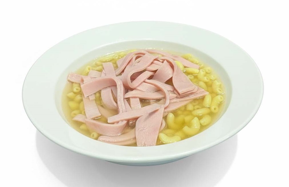 B16 火腿湯通粉或米粉或河粉