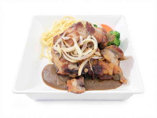 D7 香煎洋蒽猪扒