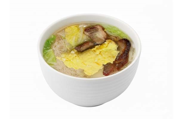 T12 滑蛋蜜汁叉燒湯米粉