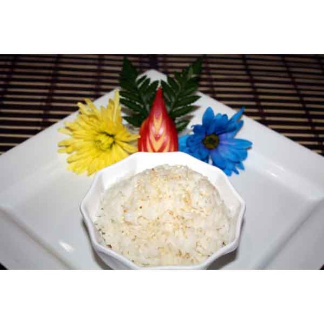 7. Steamed Rice