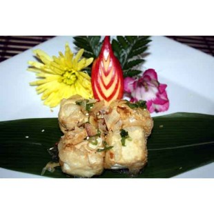 12. Deep Fried Tofu (4pcs)