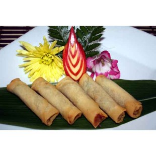 10. Deep Fried Spring Rolls (8pcs)