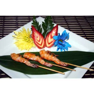 38E. Shrimp Skewer (5pcs) 
